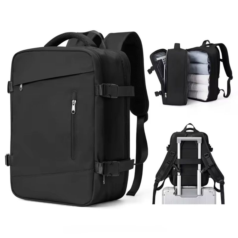 GENERICO - Mochila Bolso Expandible Impermeable De Viaje Cabina Avión