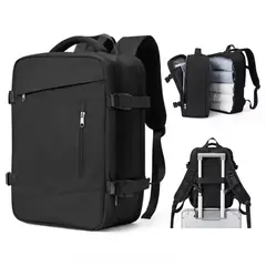 GENERICO - Mochila Bolso Expandible Impermeable De Viaje Cabina Avión