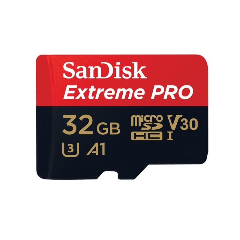 SANDISK - Tarjeta MicroSD 32GB Extreme Pro UHS-I U3 A2 Adaptador SD Sandisk