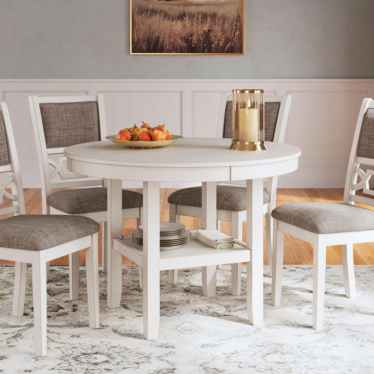 ASHLEY - Juego comedor Erinberg (set 5 piezas)