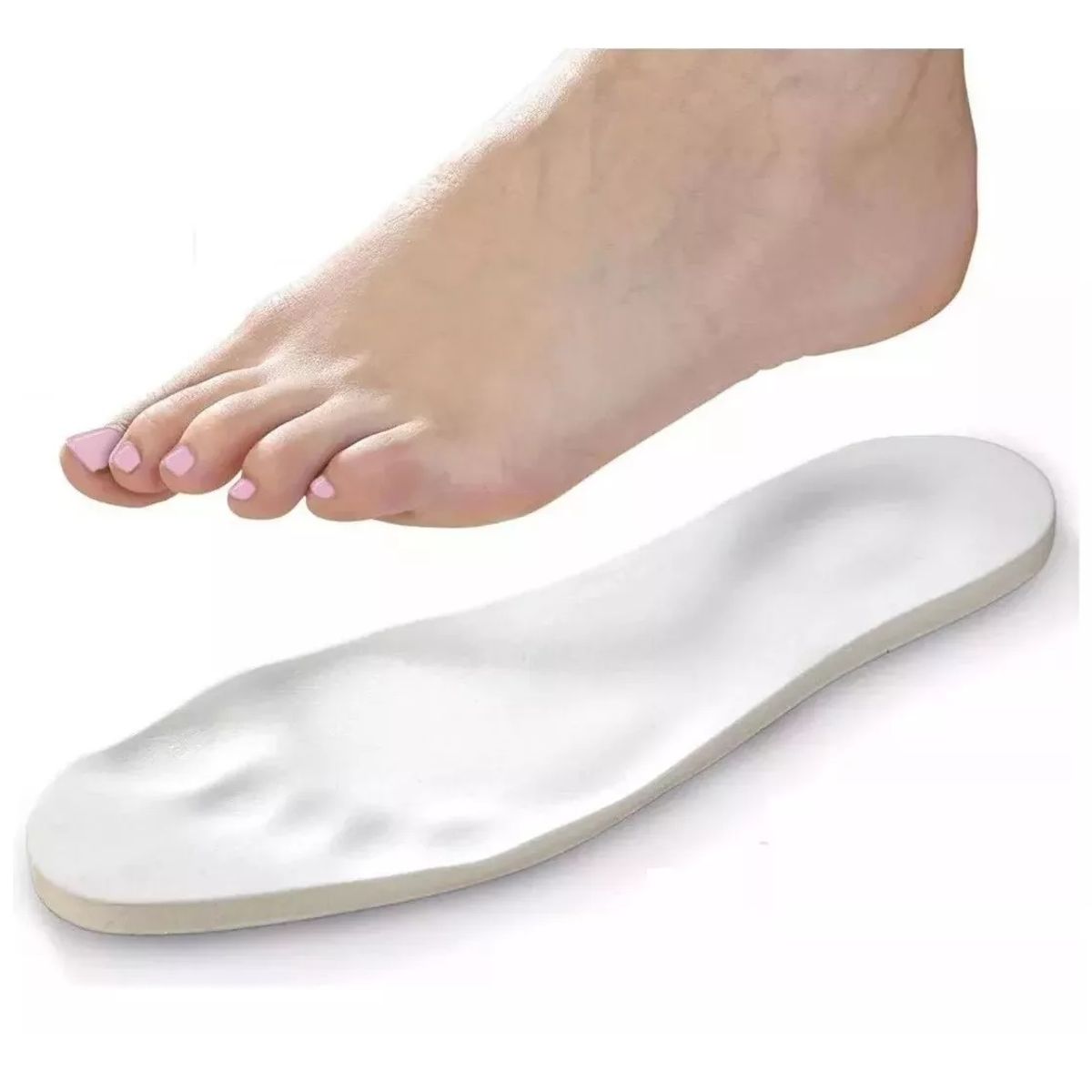 GENERICO - Pack X2 Plantilla Espuma Memory Foam Memoria Talla 35-46
