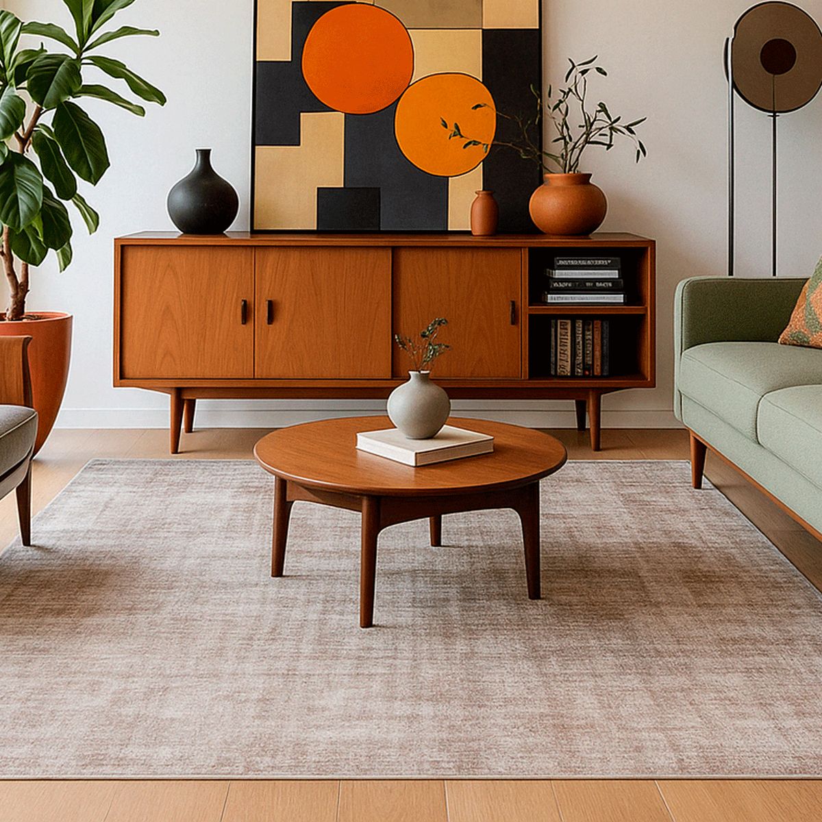 BAZHARS - ALFOMBRA BAZHARS 190X290 CM KENDI NOR H0860 BEIGE