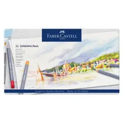 FABER-CASTELL - Lápices Acuarelables Goldfaber Aqua 36 Colores