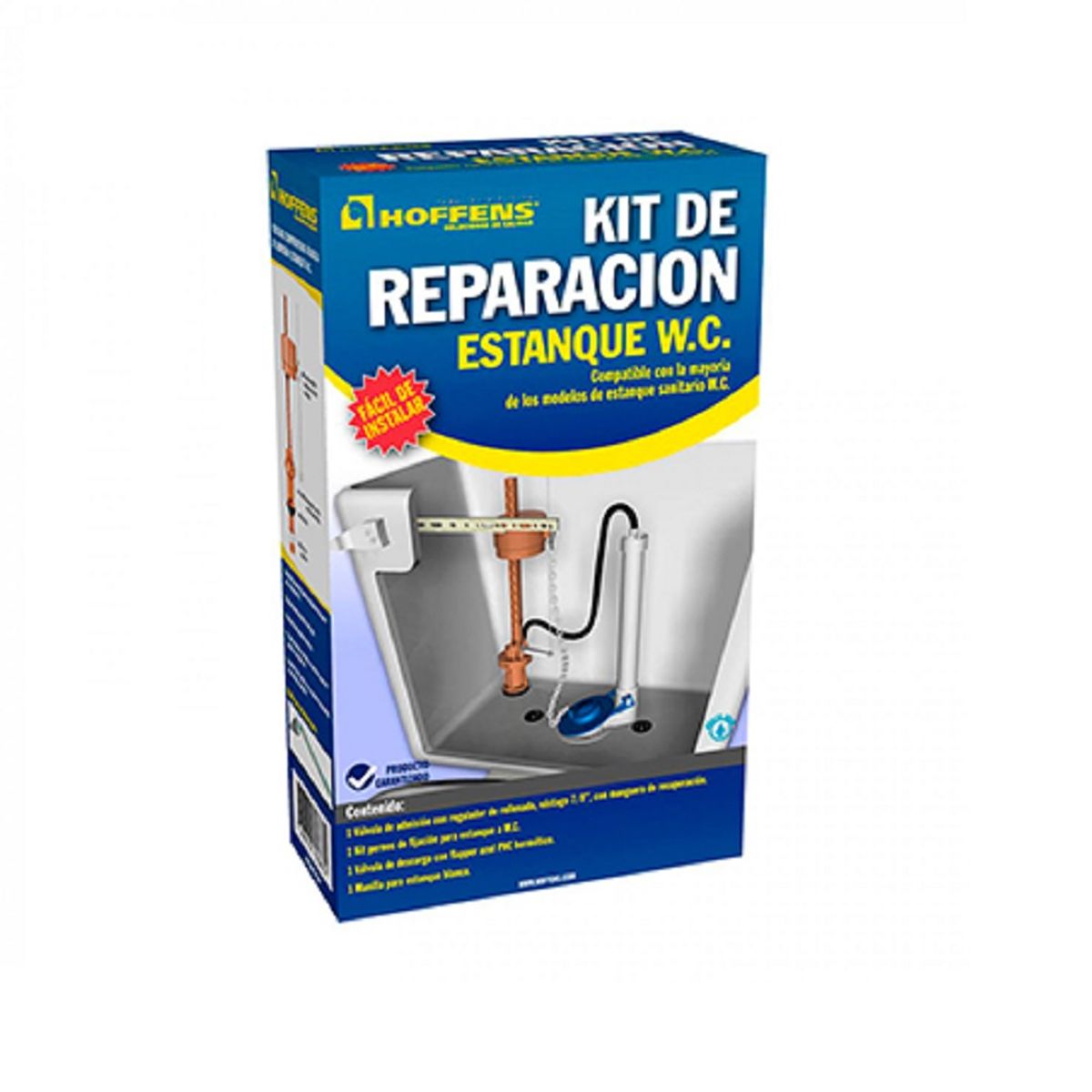 GENERICO - KIT REPARACION WC 62387 HOFFENS.