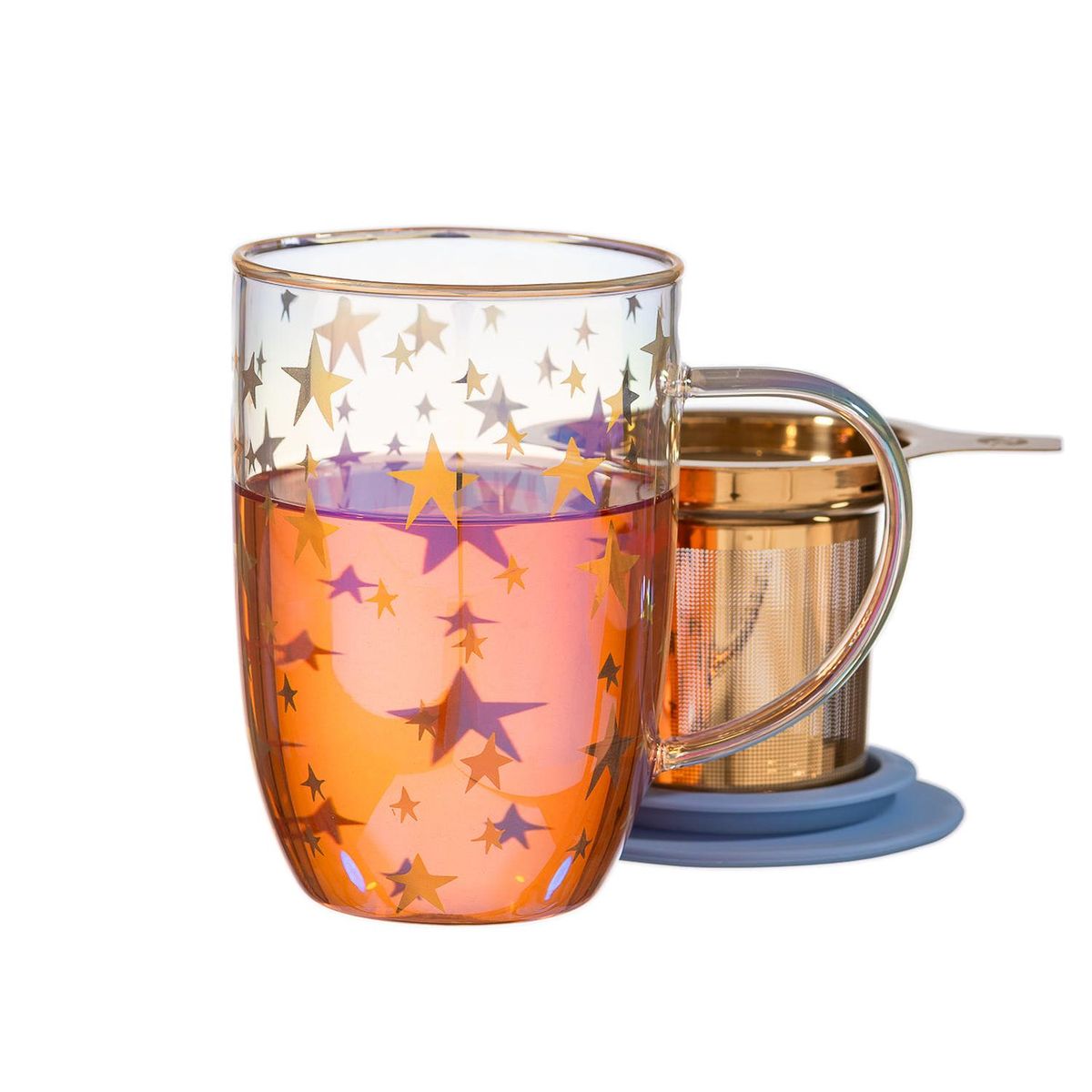 ADAGIO TEAS - Mug Bhoro Gold Stars Iridescent 470 ml