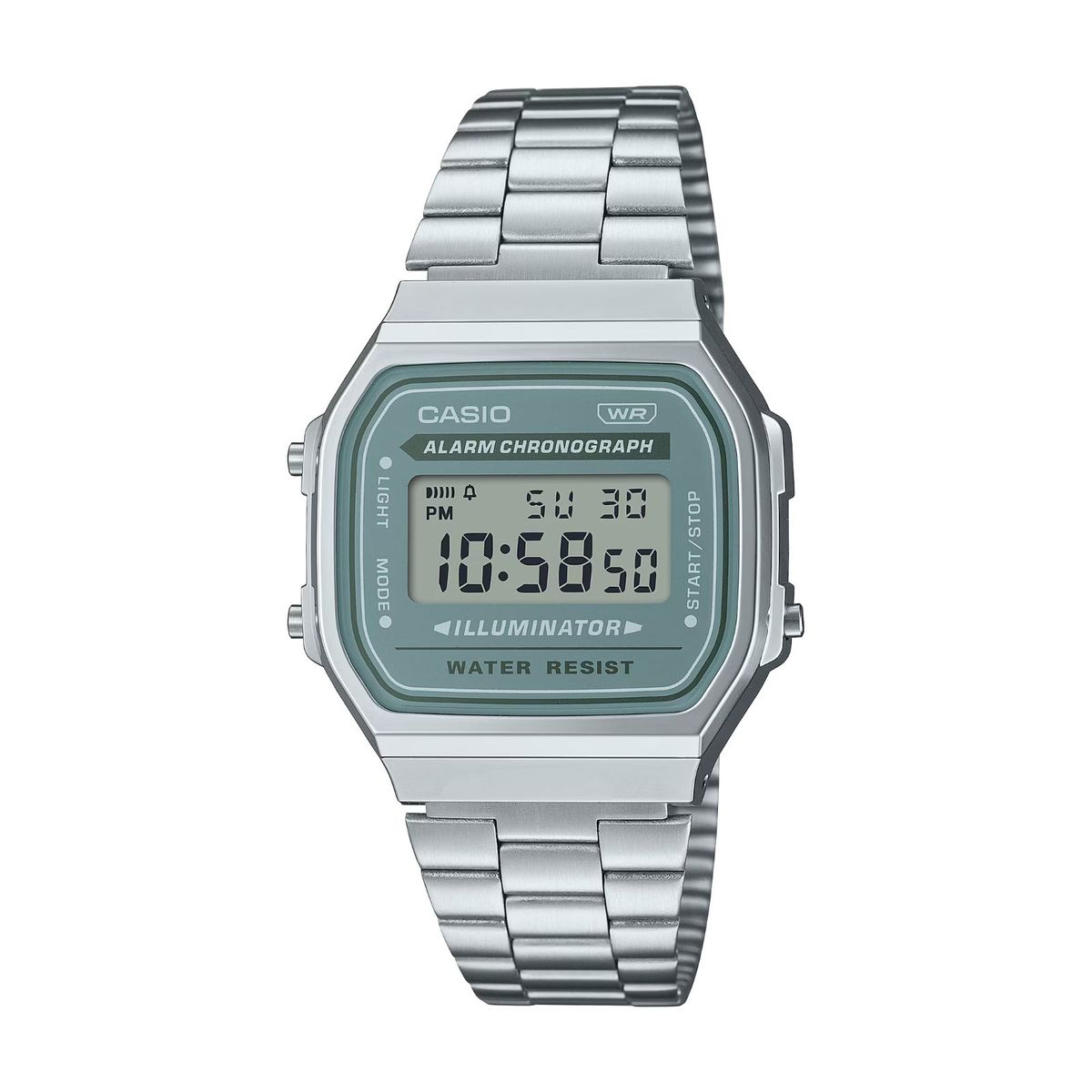 CASIO - Reloj Casio A168WA-3AYDF Unisexo Digital