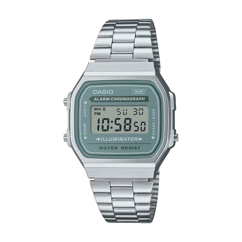 CASIO - Reloj Casio A168WA-3AYDF Unisexo Digital