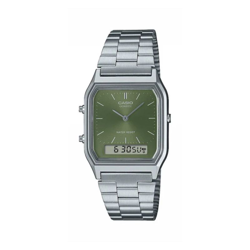 CASIO - Reloj Casio AQ-230A-3AMQYDF Unisexo Análogo-Digital