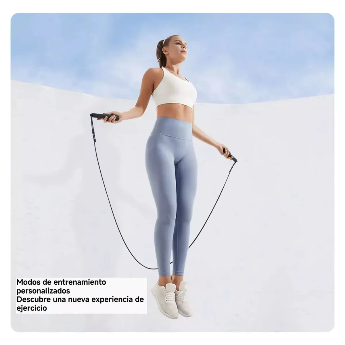 XIAOMI - Xiaomi Smart Jump Rope Cuerda De Salto Inteligente Con Bluetooth