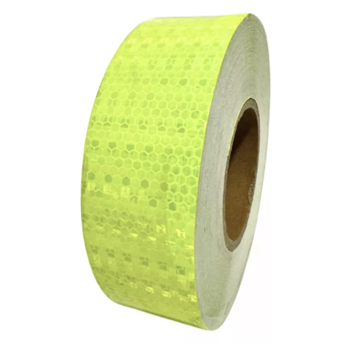 GENERICO - Cinta Reflectante Verde limón 5 cm x 25 mts