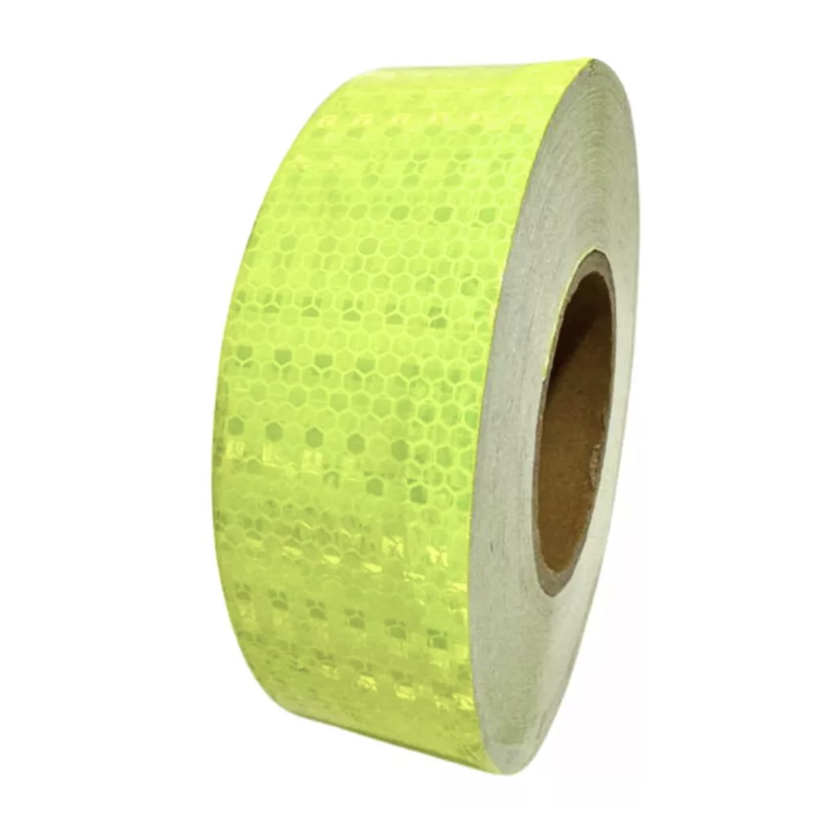 GENERICO - Cinta Reflectante Verde limón 5 cm x 25 mts