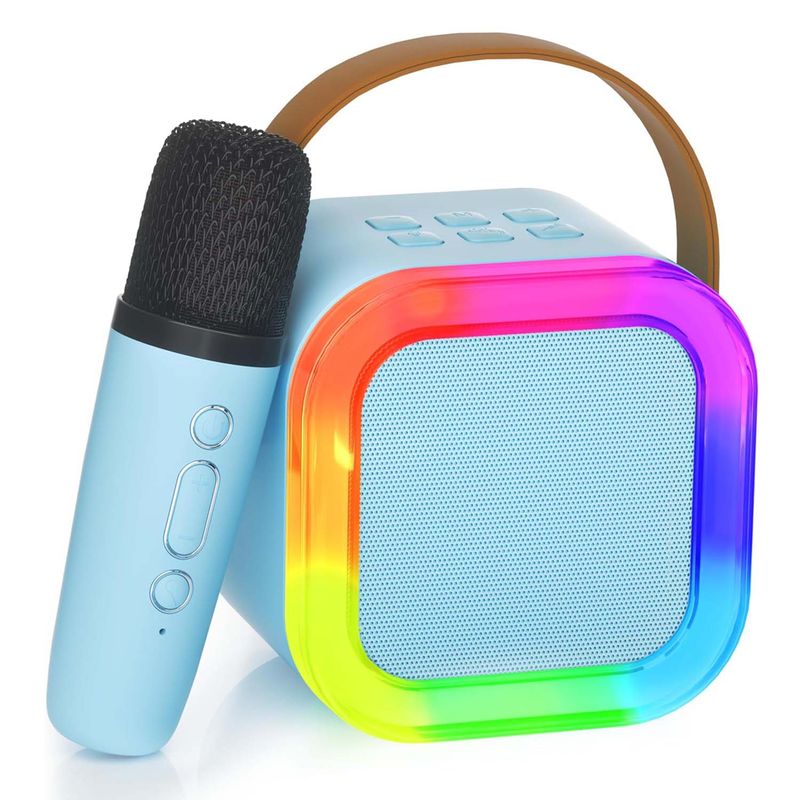 ALPHA - Mini Parlante  Karaoke con 1 Microfono