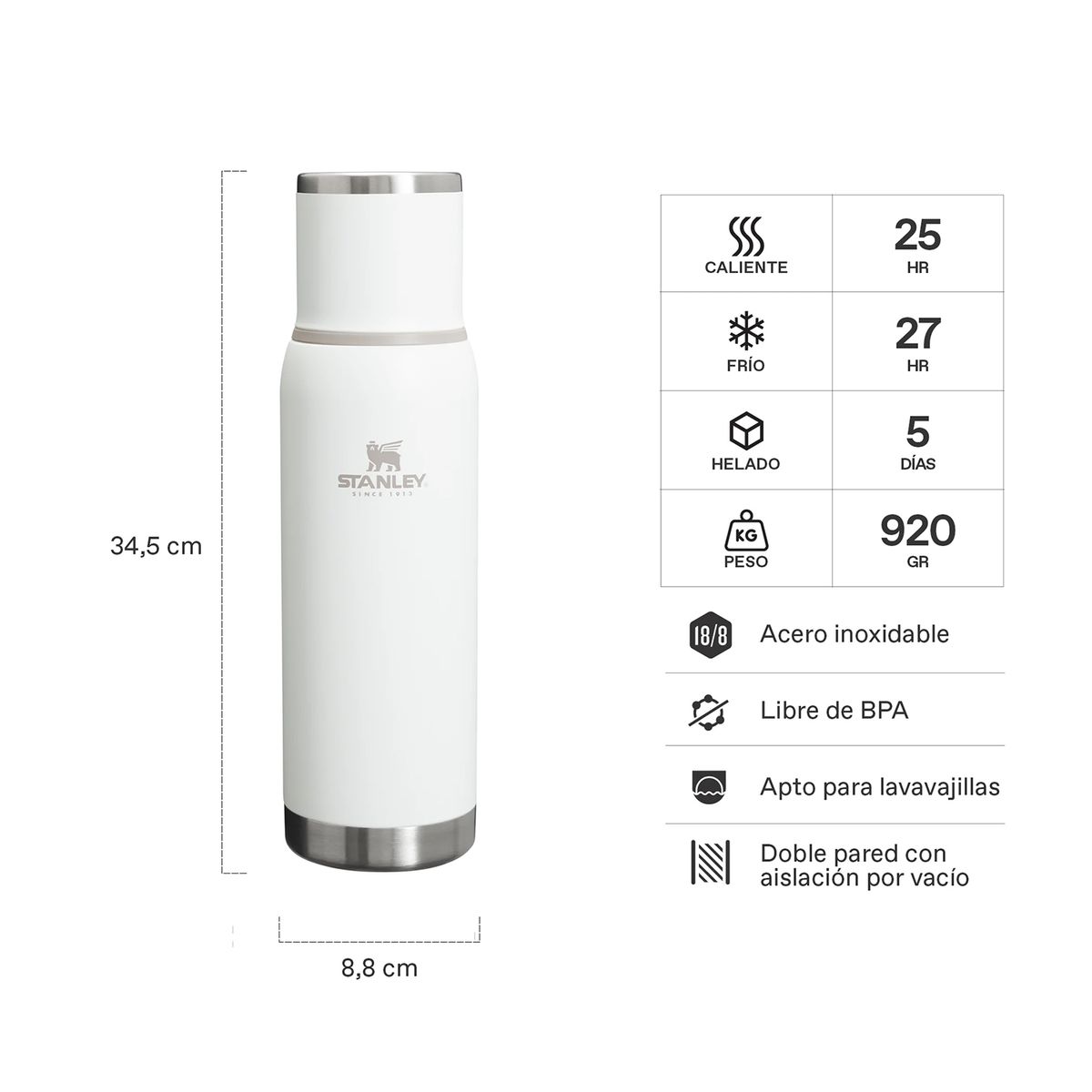 STANLEY - Termo Stanley Adventure To-Go Frost- 1 lt