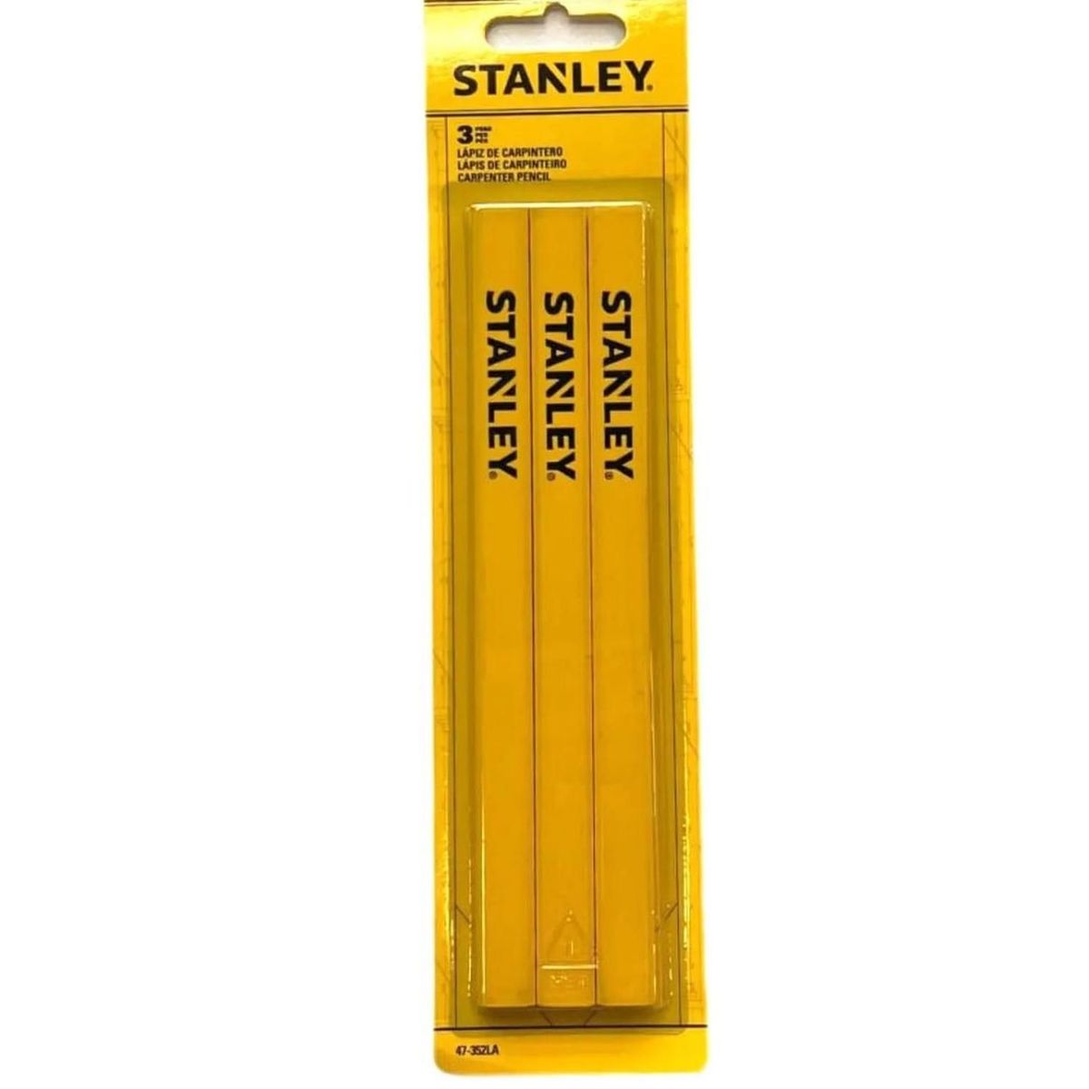 STANLEY - Set 3 Lapices Carpintero Grafito Stanley 47-352la