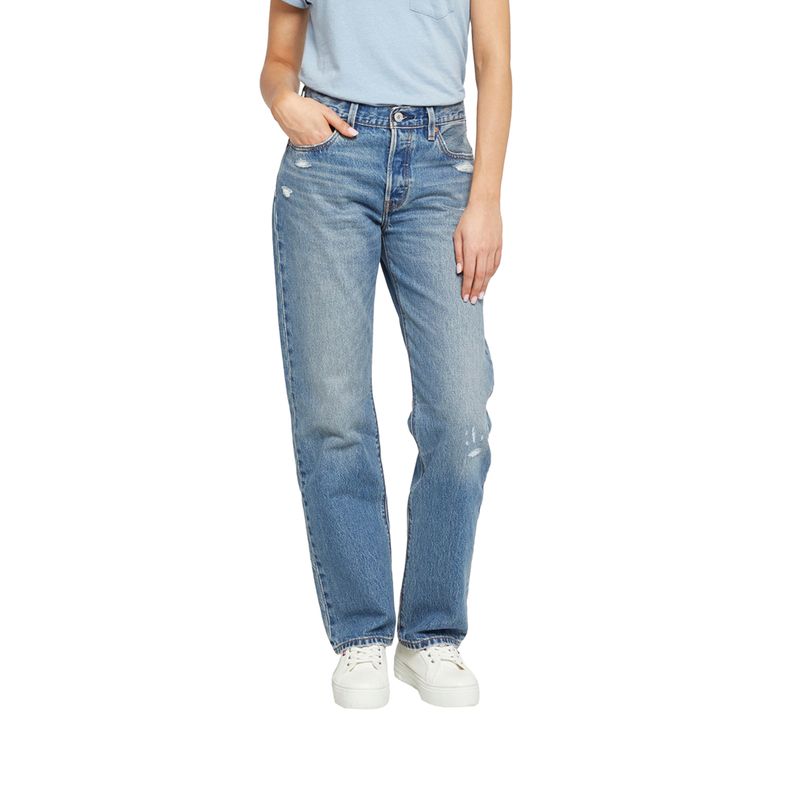 LEVIS - Jeans Mujer 501 '90s Celeste Levis