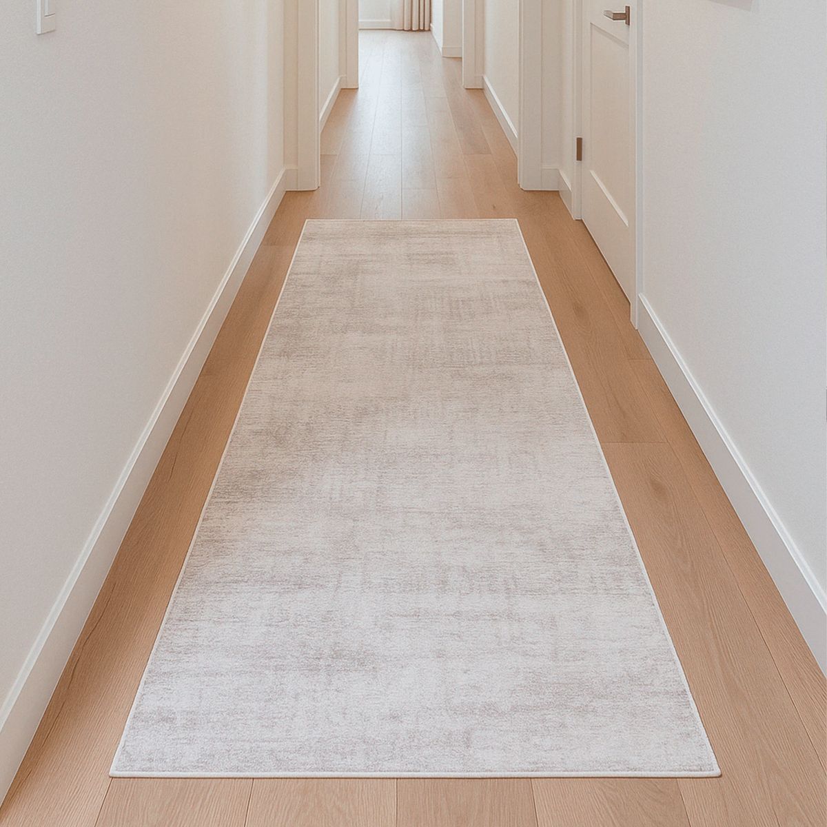 BAZHARS - ALFOMBRA PASILLO BAZHARS 070X240 CM KENDI NOR H0860 SILVER