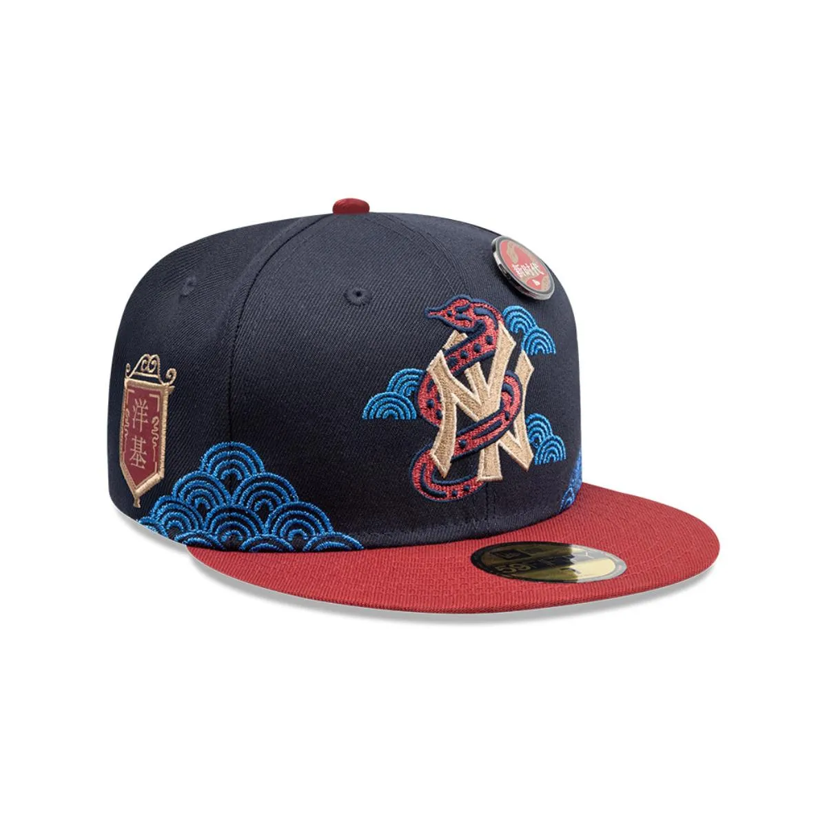 NEW ERA - Gorra 59Fifty New York Yankees MLB Lunar New Year 2025 Azul