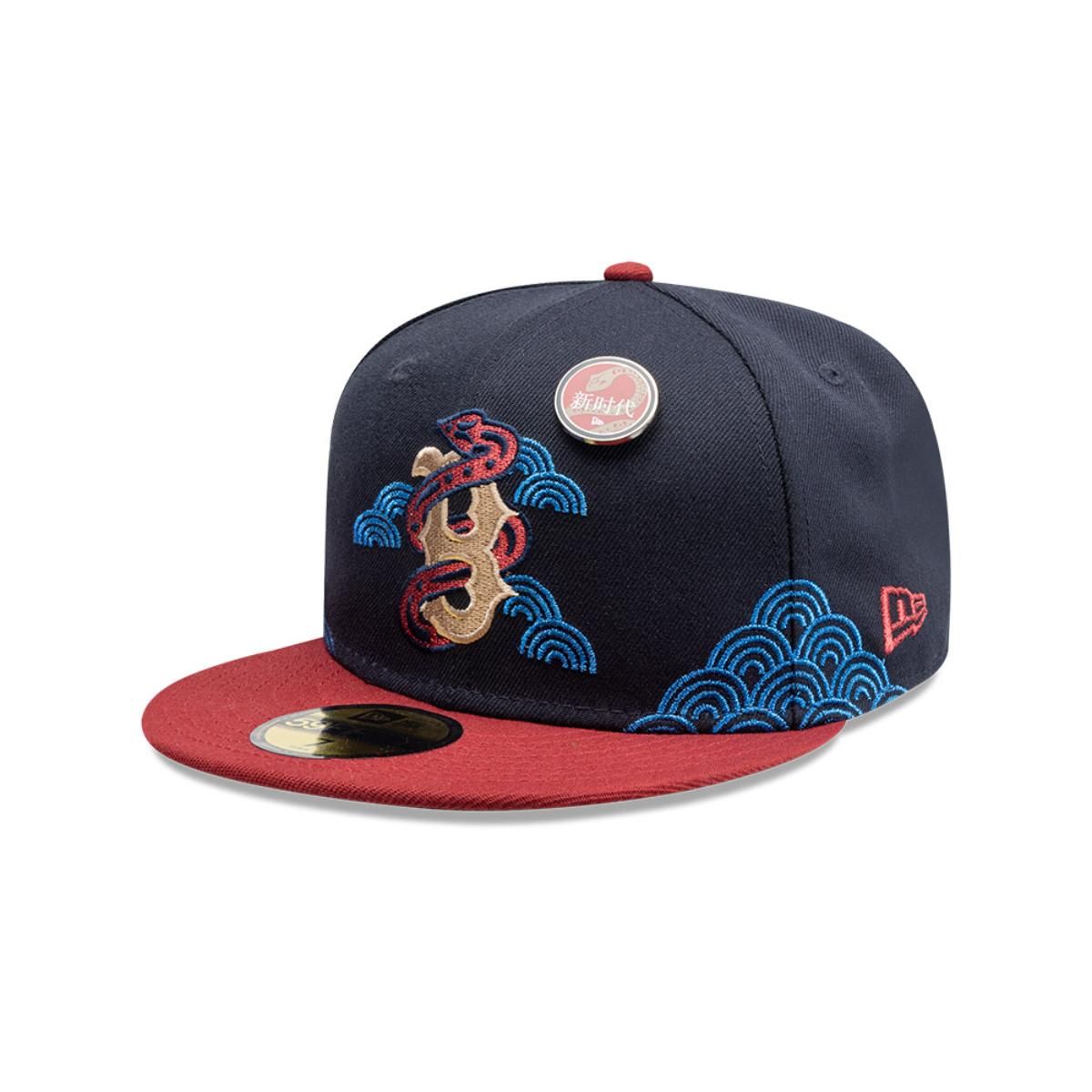 NEW ERA - Gorra 59Fifty Boston Red Sox MLB Lunar New Year 2025 Azul