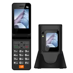 TECNOLAB - Telefono Celular Adulto Mayor DualSim 2.8 Pulgad TL705 Negro