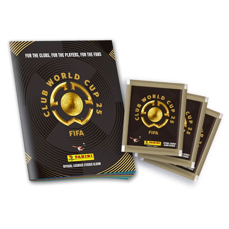PANINI CHILE - Pack Álbum + 40 Sobres Mundial De Clubes FIFA 2025