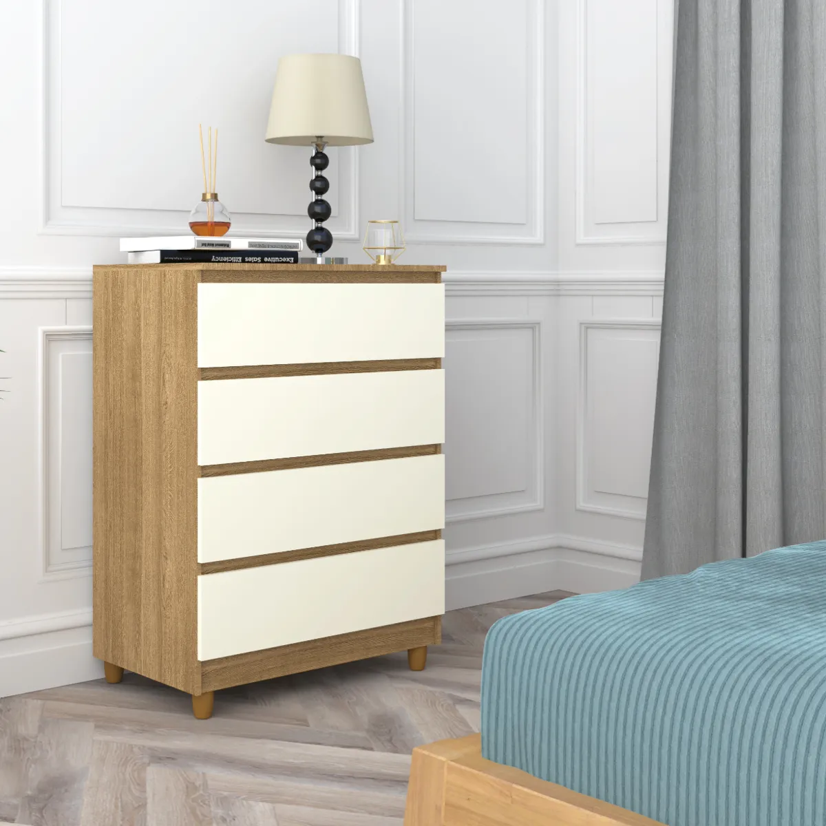 JDO & DESIGN - Cómoda Rio Nature Champagne