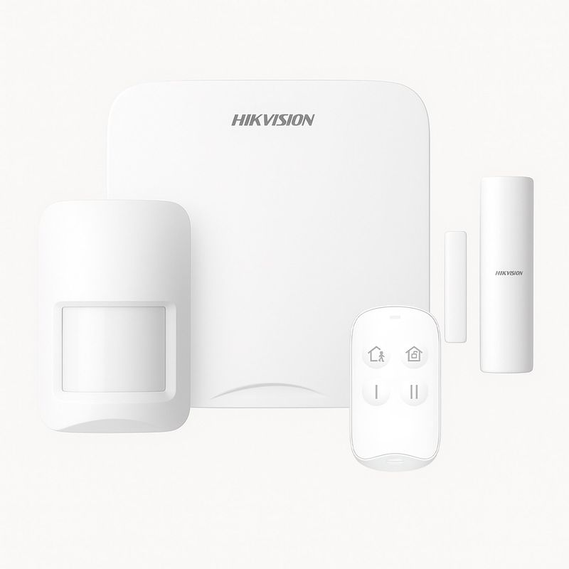 HIKVISION - Kit Alarma Inalambrica Hikvision AXHOME 16 Zonas 3G/4G