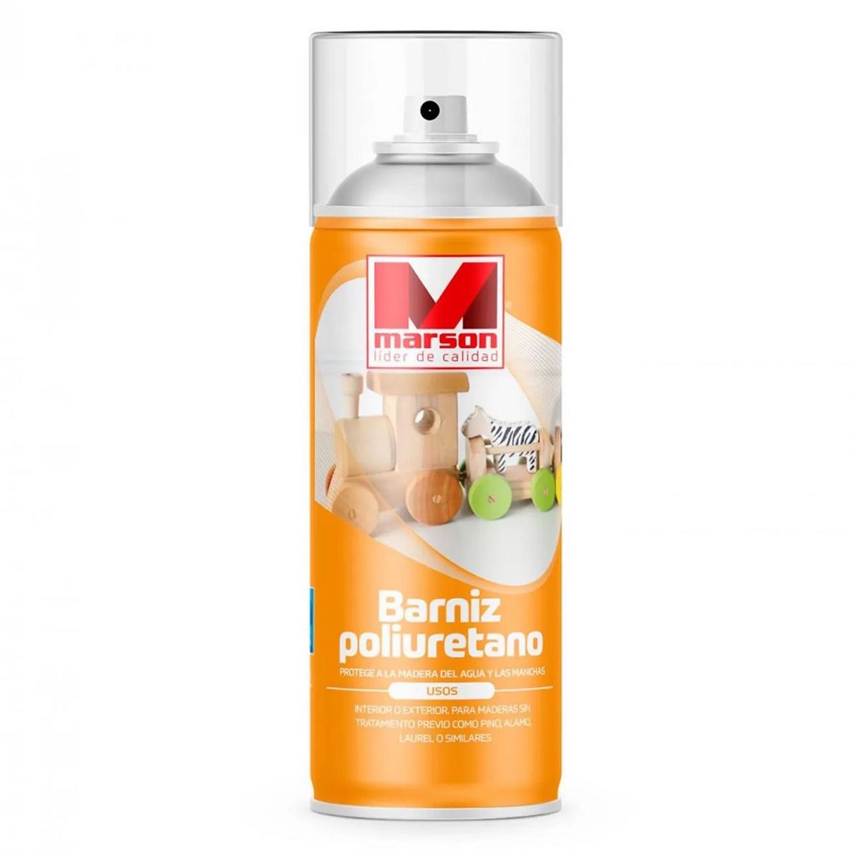 MARSON - BARNIZ EN SPRAY INCOLORO OPACO MARSON 485ML.