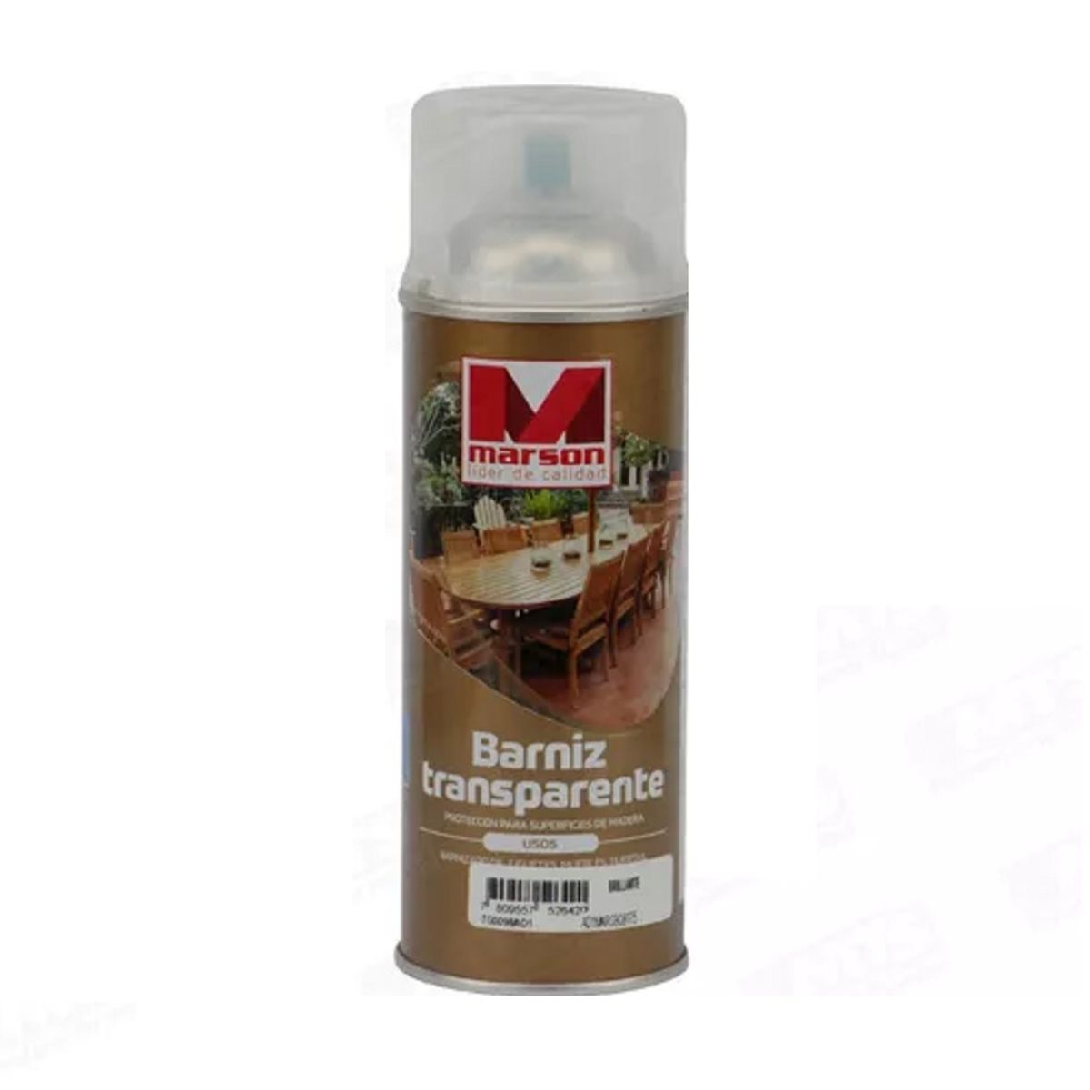 MARSON - BARNIZ EN SPRAY INCOLORO OPACO MARSON 485ML.