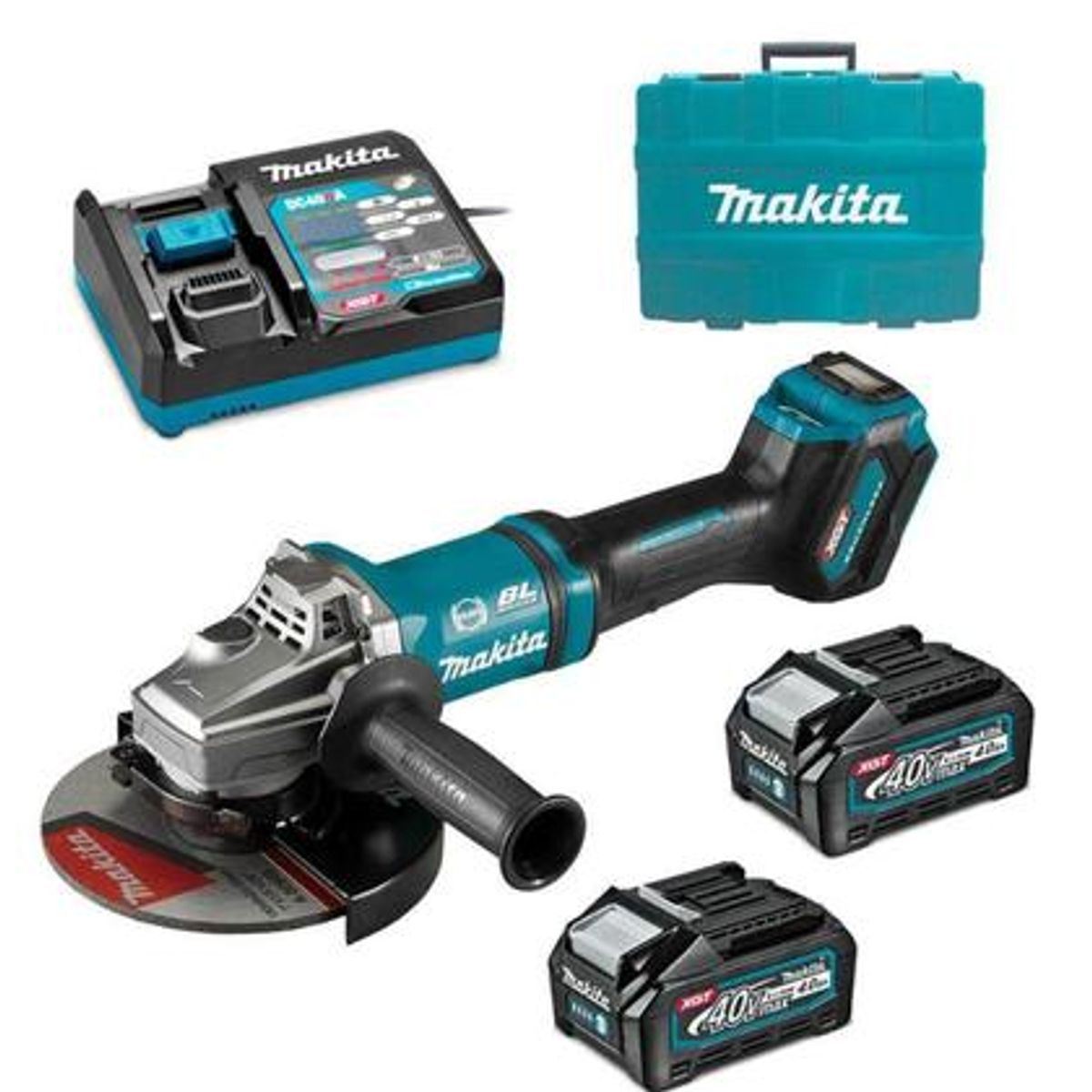 MAKITA - Esmeril Angular 4 12 Makita Ga043gm202 X-lock 40v Xgt 30