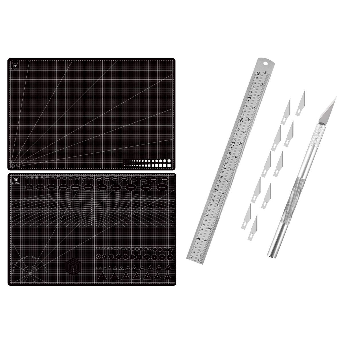 RD - Base Tabla Corte A1 Rd 60x90cm+ Regla+ Bisturi+ Repuestos N