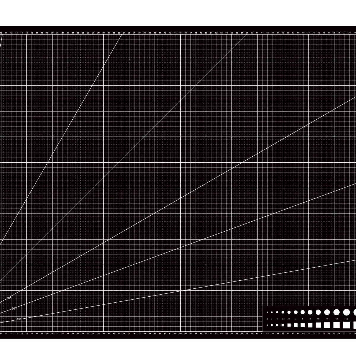 RD - Base Tabla Corte A1 Rd 60x90cm+ Regla+ Bisturi+ Repuestos N