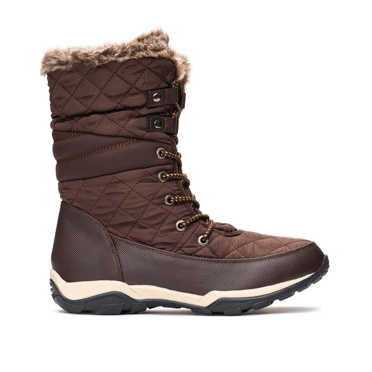 CHINITOWN - Bota Invernal Mujer Café Roma Chinitown