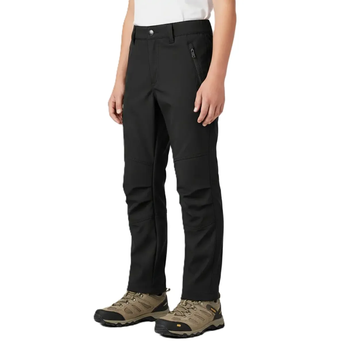 GARSIL - Pantalon Termico Para Niños Tipo Softshell Con Micropolar Impermeable