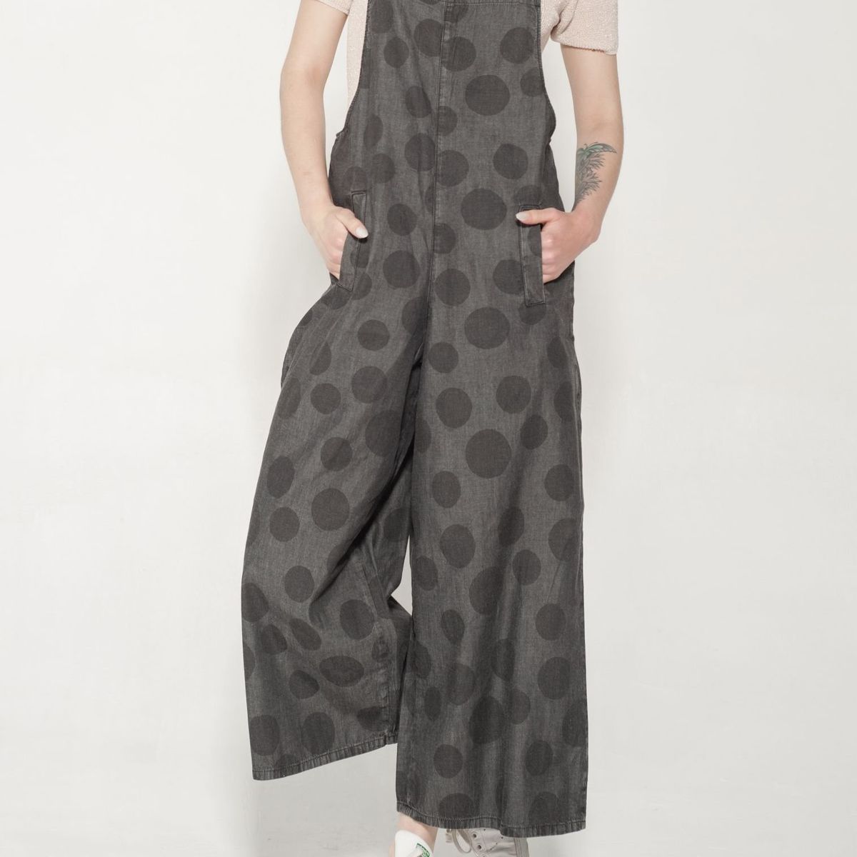 MOMCHIC - Enterito Juana Lunares Gris