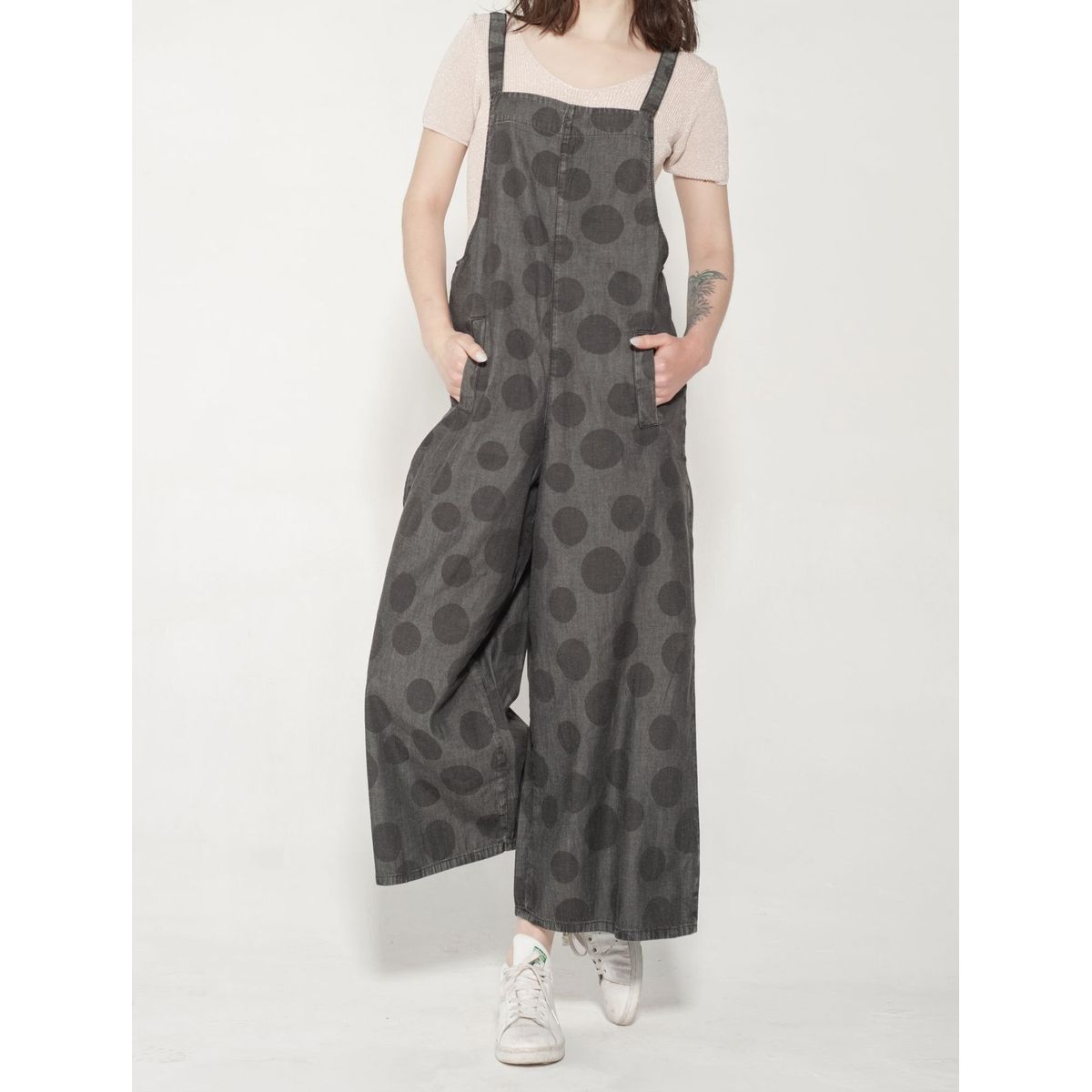 MOMCHIC - Enterito Juana Lunares Gris