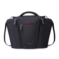 BAGSMART - Bolso para Cámara Phoenix - Negro Rojo