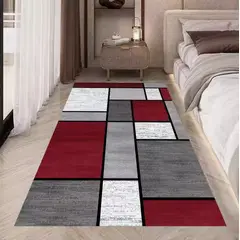 GENERICO - Alfombra De Pasillos Diseño 3d Bajada De Cama Baño Cocina