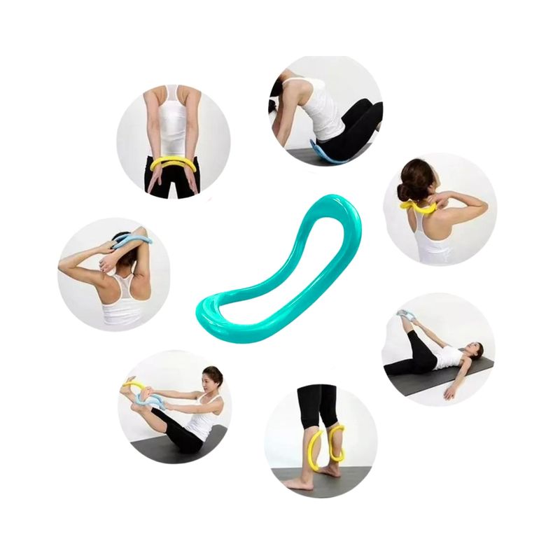 GENERICO - Anillo Yoga Para Fisioterapia Flexibilidad Kinesiologico