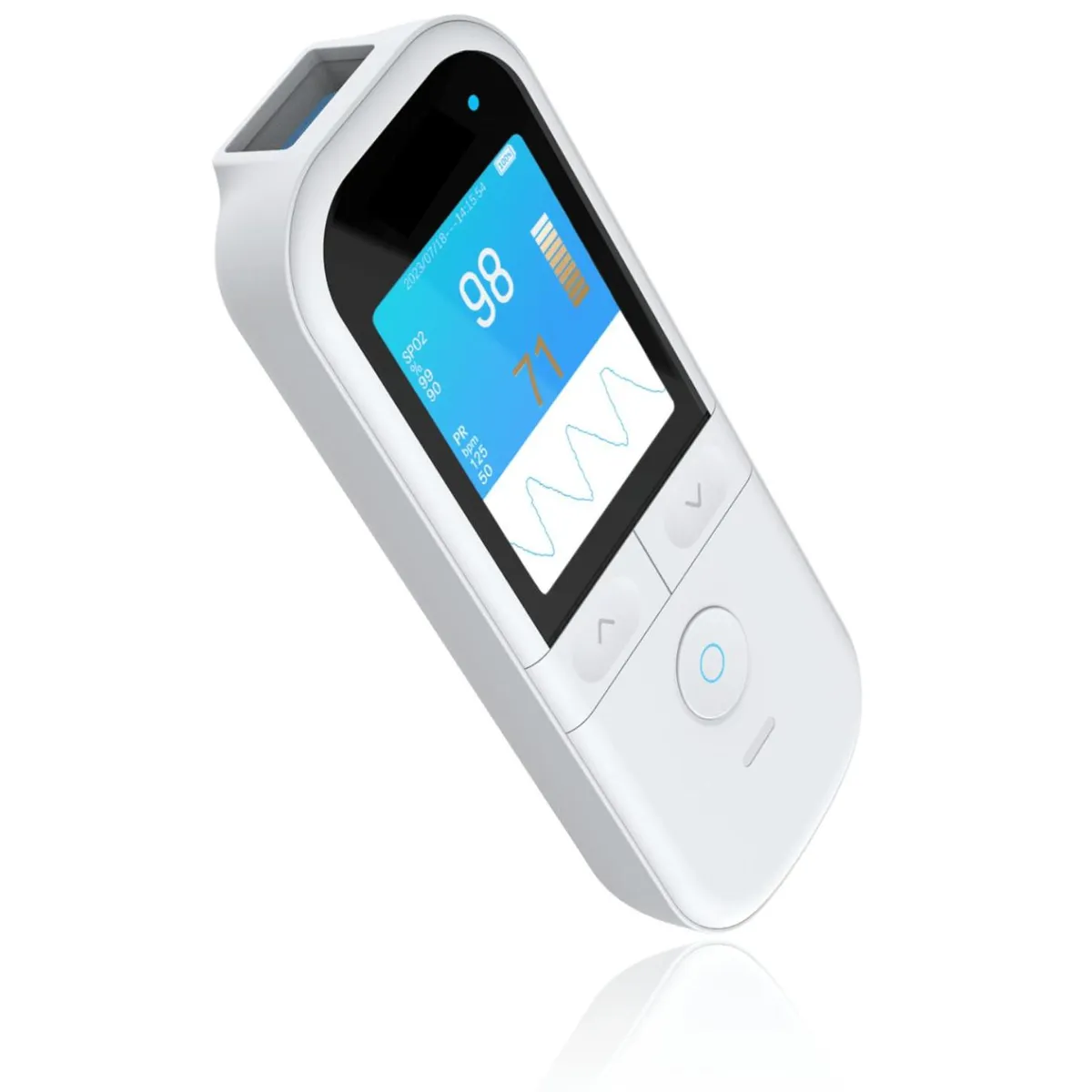 MAXCARE - Oximetro Saturometro De Pulso Con Sensor Adulto