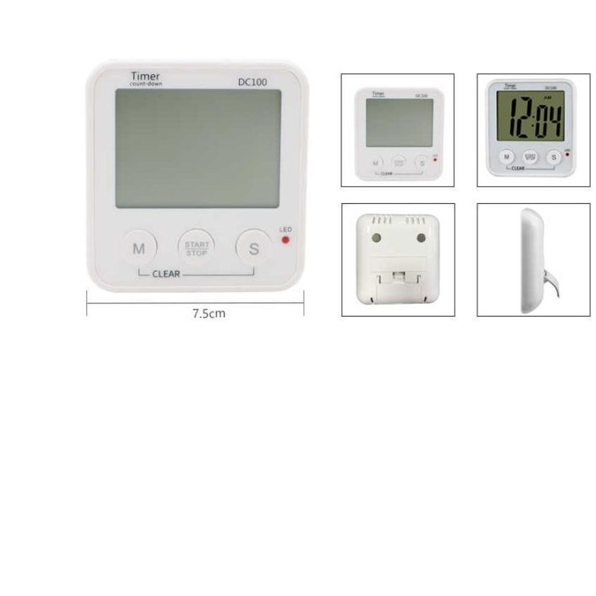 GENERICO - Temporizador De Cocina Timer