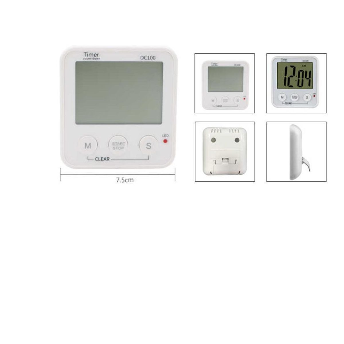 GENERICO - Temporizador De Cocina Timer