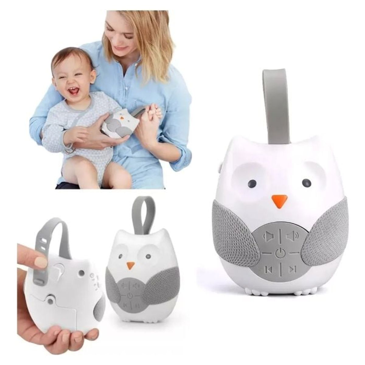 GENERICO - Máquina Para Bebe De Ruido Blanco Para Dormir Búho