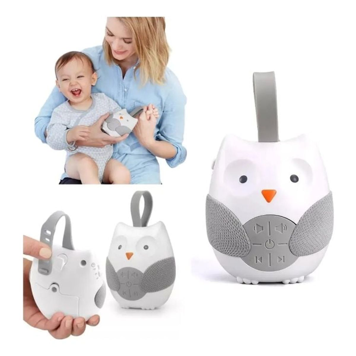 GENERICO - Máquina Para Bebe De Ruido Blanco Para Dormir Búho