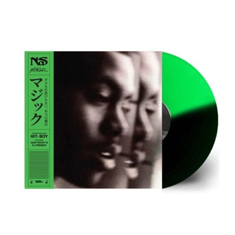 GENERICO - Nas - Magic - Vinilo Simple Black & Green