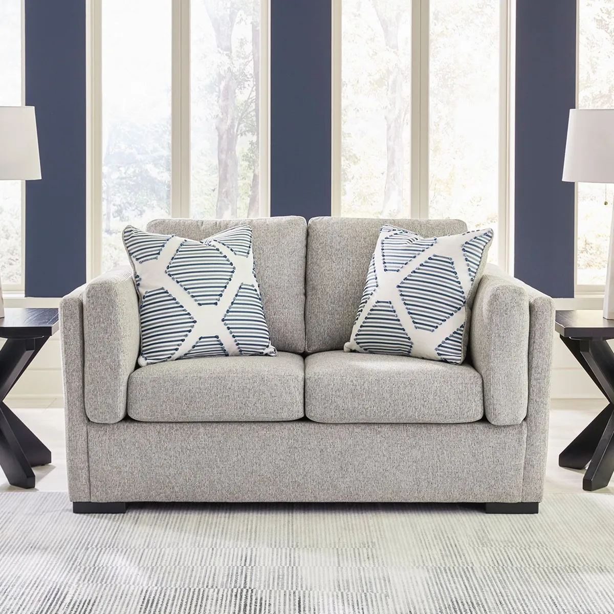 ASHLEY - Sofá 2 cuerpos Evansley lavable