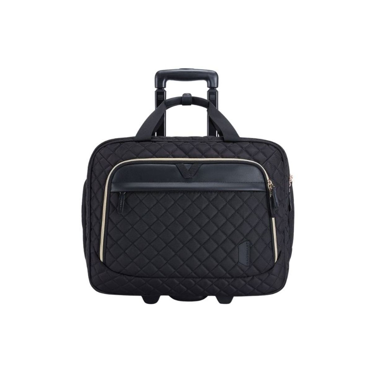 BAGSMART - Bagsmart Maletín de Viaje con Ruedas Acolchado para 17