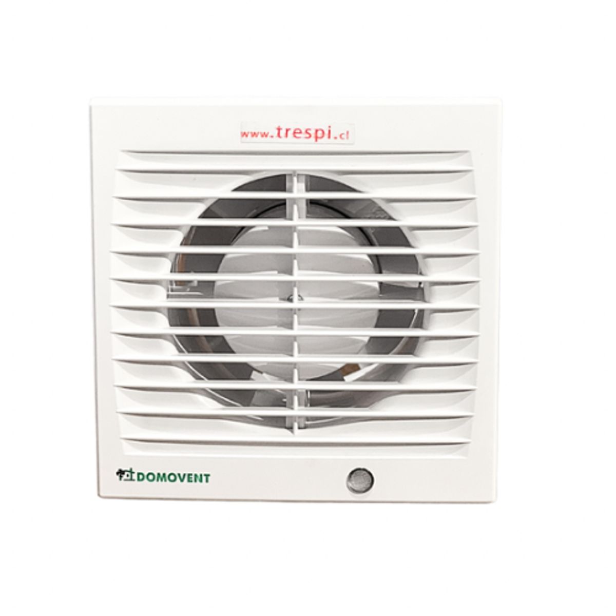 BLAUBERG - Extractor de aire 5'' DOMOVENT 125 H con temporizador y sensor de humedad