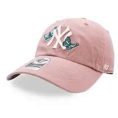 47 BRAND - Gorra 47 MLB Yankees Icon 47 Clean Up Rojo Cerrada