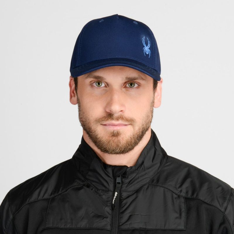 SPYDER - Jockey Entrenamiento Unisex Spyder Azul