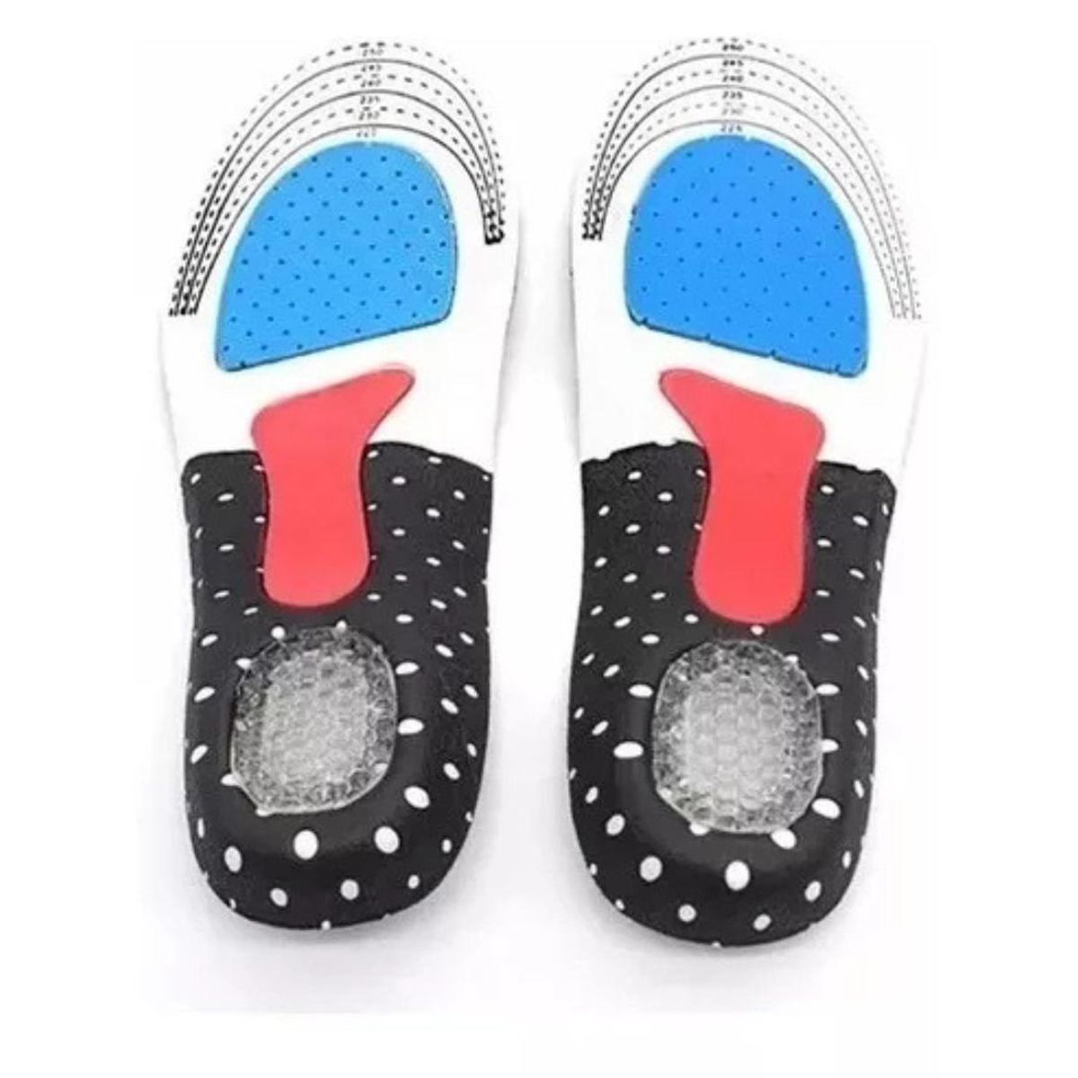 LIKE SHOP - Par Plantillas Ortopédicas Ajustables Espolón Fascitis